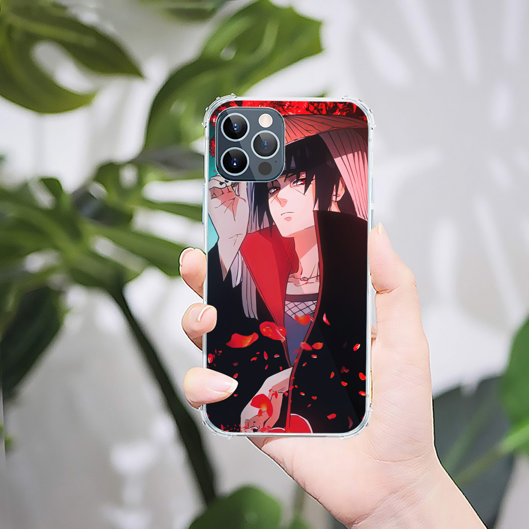 （画像用） NARUTO -ナルト- NARUTO -ナルト- 疾風伝 【iPhone 12シリーズ対応】透明スマホケース（クリアソフトケース）